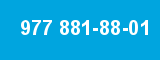 977 881-88-01 977 881-88-01